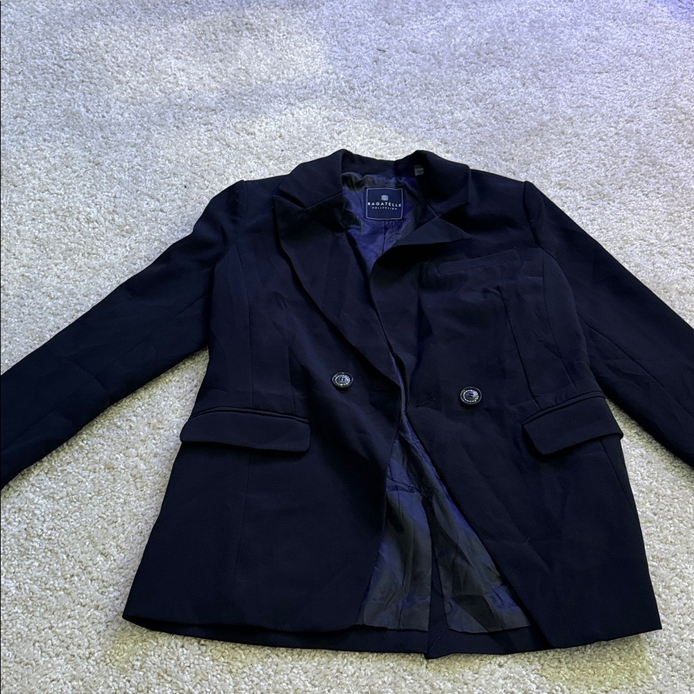 Bagatelle Collection Black Blazer